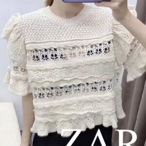 Zara knit top